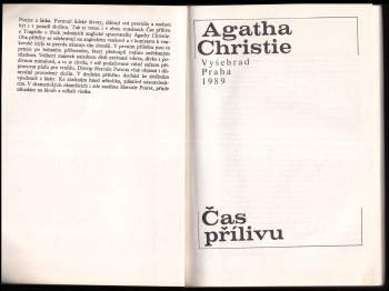 Agatha Christie: Čas přílivu ; Tragédie o třech jednáních