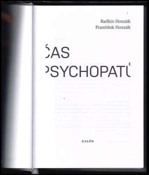 Radkin Honzák: Čas psychopatů