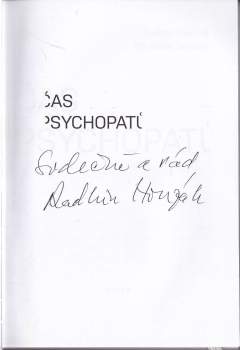 Radkin Honzák: Čas psychopatů