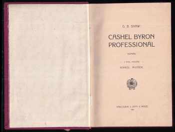 Bernard Shaw: Cashel Byron, professionál