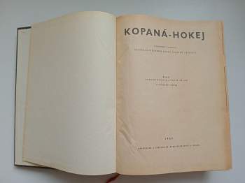 Josef Oktábec: Časopis Kopaná - Hokej KOMPLETNÍ ROČNÍKY 1965 , 1966, 1967 + č. 1 - 36 ROČNÍKU 1968