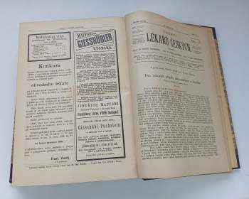 Emerich Maixner: Časopis lékařů českých - ročník XXXII. + ročník XXXIII.