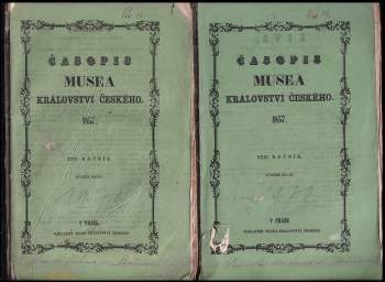 Časopis musea království českého 1857