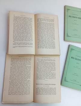 Josef Emler: Časopis Musea království Českého - LI. ročník - svazek první až čtvrtý - KOMPLETNÍ ROČNÍK