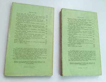 Josef Emler: Časopis Musea království Českého - LXIII. ročník - svazek první a druhý + třetí a čtvrtý - KOMPLETNÍ ROČNÍK