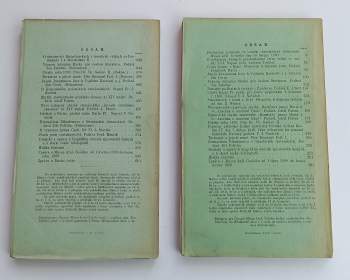 Josef Emler: Časopis Musea království Českého - LXIV. ročník - svazek první a druhý + třetí a čtvrtý - KOMPLETNÍ ROČNÍK