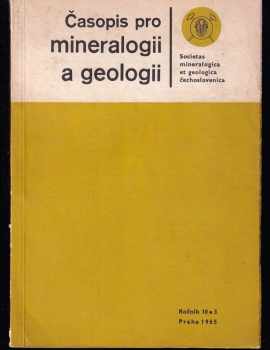 Jan Petránek: Časopis pro mineralogii a geologii - ročník 10 - číslo 3