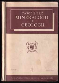 Časopis pro mineralogii a geologii Rořník VI