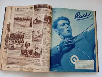 Vilém Přibáň: Časopis Ruch - ročník IV. - čísla 1 - 51 KOMPLETNÍ