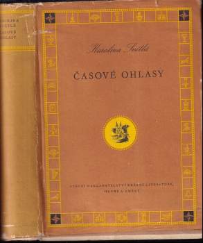 Karolina Světlá: Časové ohlasy