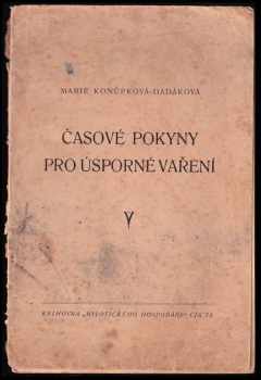 Časové pokyny pro úsporné vaření