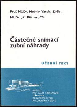 Částečné snímací zubní náhrady
