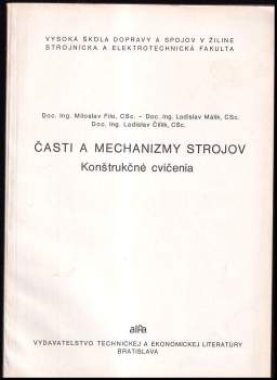 Časti a mechanizmy strojov