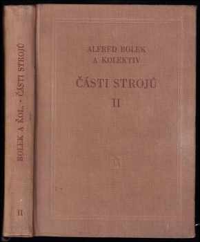Josef Kochman: Části strojů