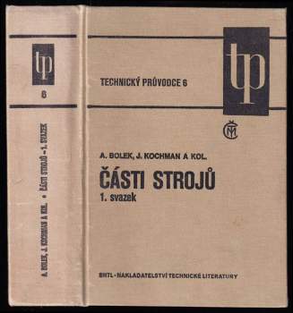 Josef Kochman: Části strojů