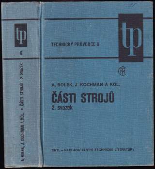 Josef Kochman: Části strojů