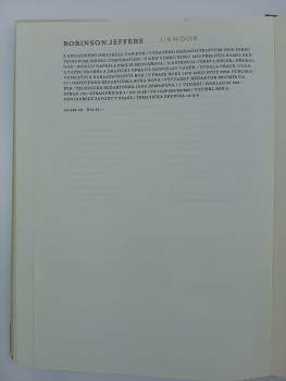 Robinson Jeffers: Cawdor