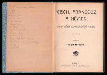 Otilie Petrová: Čech, Francouz a Němec