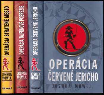 Cechová trilógia KOMPLET, díly 1. - 3. - Operácia Červené Jericho + Operácia Tajfúnové pobrežie + Operácia stratené mesto