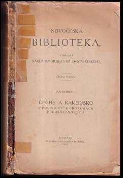 Čechy a Rakousko v politických brožurách předbřeznových