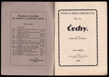 Bohumil Svačina: Čechy