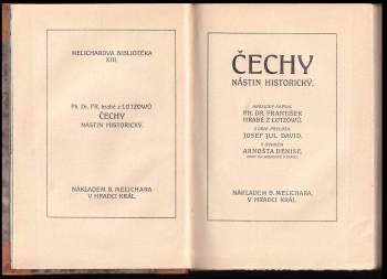 František Hrabě z Lützowů: Čechy