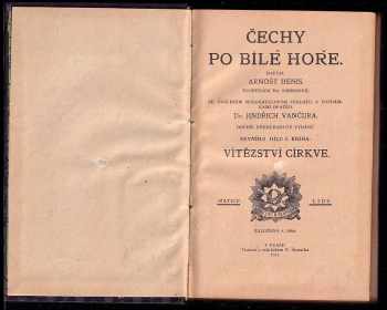 Ernest Denis: Čechy po Bílé Hoře, 6 svazků - schází listy u 3. části III. svazku