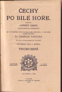 Ernest Denis: Čechy po Bílé Hoře
