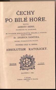 Ernest Denis: Čechy po Bílé Hoře