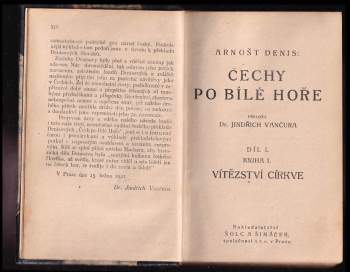 Ernest Denis: Čechy po Bílé hoře