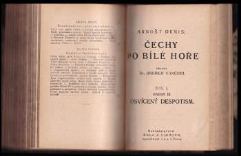 Ernest Denis: Čechy po Bílé hoře