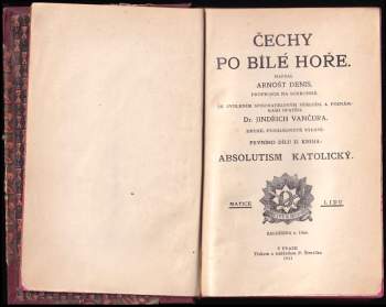Ernest Denis: Čechy po Bílé Hoře