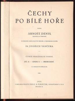 Ernest Denis: Čechy po Bílé hoře