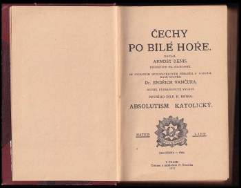 Ernest Denis: Čechy po Bílé hoře