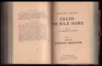 Ernest Denis: Čechy po Bílé Hoře