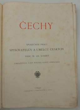 Čechy společnou prací spisovatelův a umělců českých