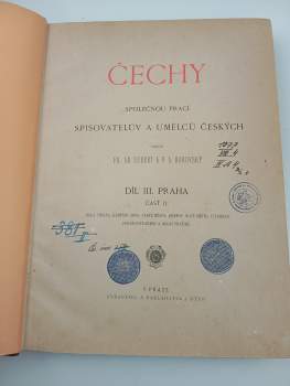 František Adolf Šubert: Čechy společnou prací spisovatelův a umělců českých