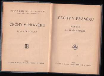 Albín Stocký: Čechy v pravěku