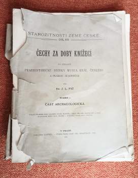 Josef Ladislav Píč: Čechy za doby knížecí. Část archeologická