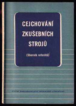 Cejchování zkušebních strojů