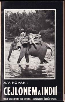 Václav Archibald Novák: Cejlonem a Indií