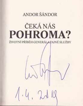 Andor Šándor: Čeká nás pohroma?