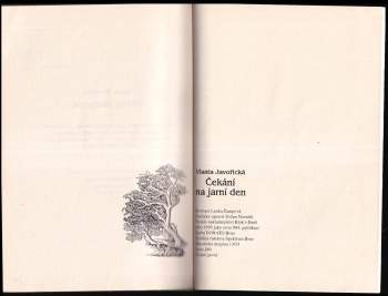 Vlasta Javořická: Čekání na jarní den