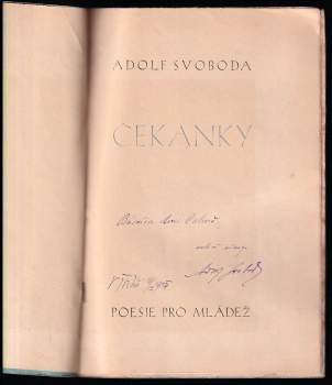 Adolf Svoboda: Čekanky