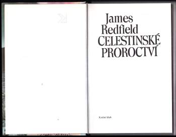 James Redfield: Celestinské proroctví