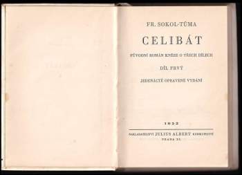 František Sokol Tůma: Celibát