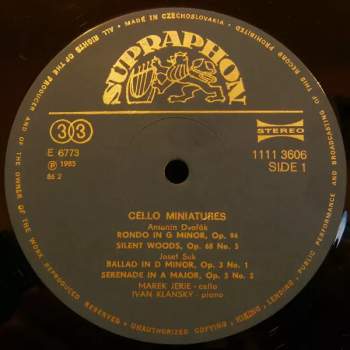 Ivan Klánský: Cello Miniatures