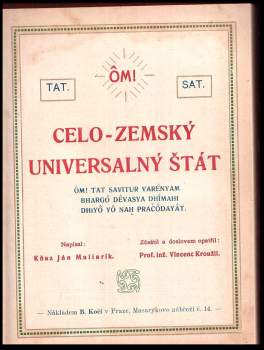 Ján K Maliarik: Celo-zemský universalný štát