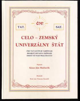 Ján K Maliarik: Celo-zemský univerzálny štát
