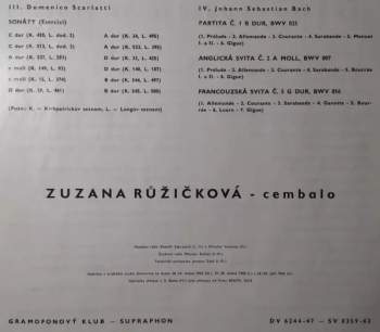 Zuzana Růžičková: Cembalo V Hudbě (16.-18. Století) (4xLP + BOOKLET)